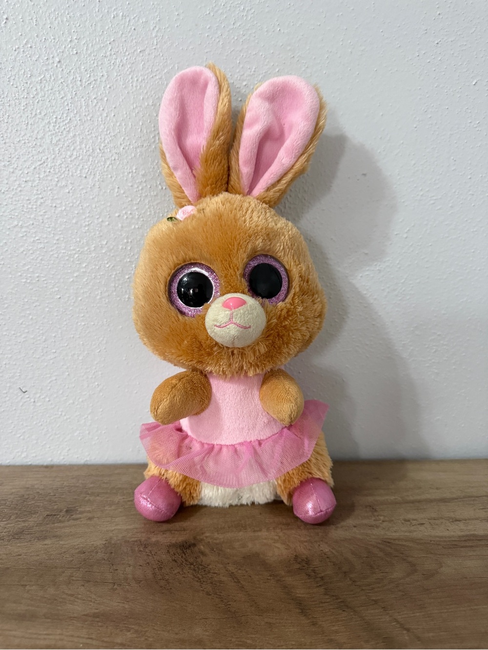 🩰 Ty Beanie Boos Buddy Twinkle Toes Ballerina Bunny Plush Stuffed Animal
